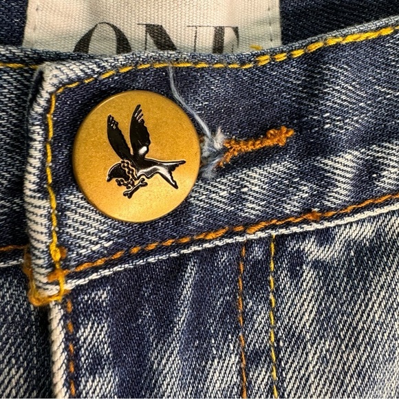 One Teaspoon Awesome Baggies Low Waist Medium Rise Relaxed Leg Size 26 - Picture 6 of 13